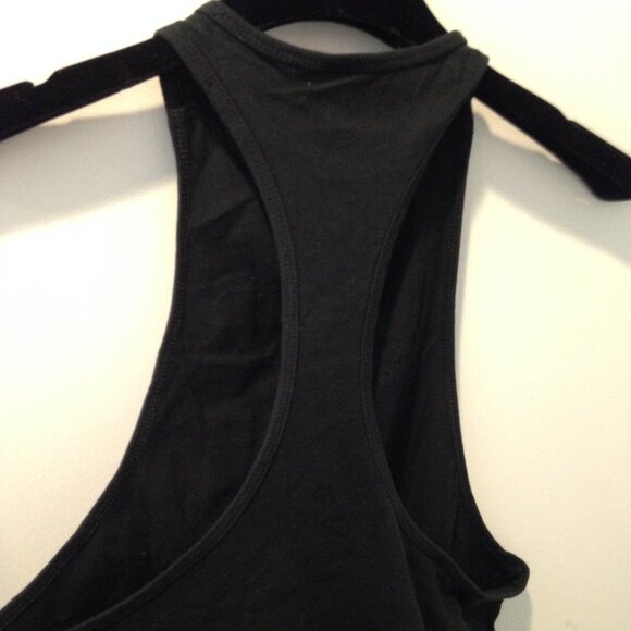 Adidas Black Muscle Tee with Pink Logo - Picture 5 of 15